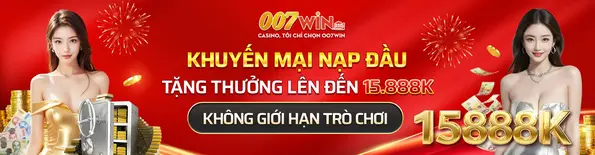 Trang khuyến mãi của 007WIN cung cấp nhiều chương trình hấp dẫn dành cho người chơi